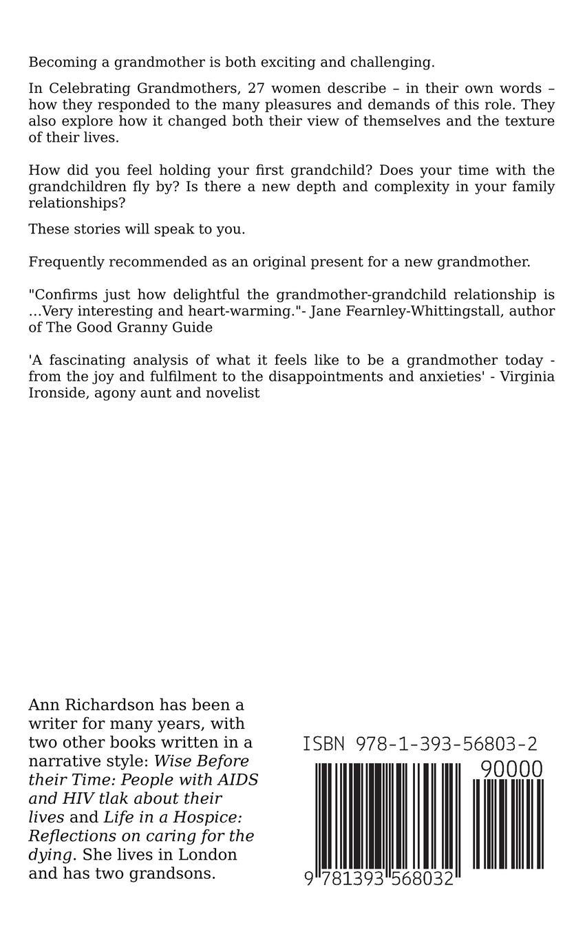 Rückseitencover Celebrating Grandmothers