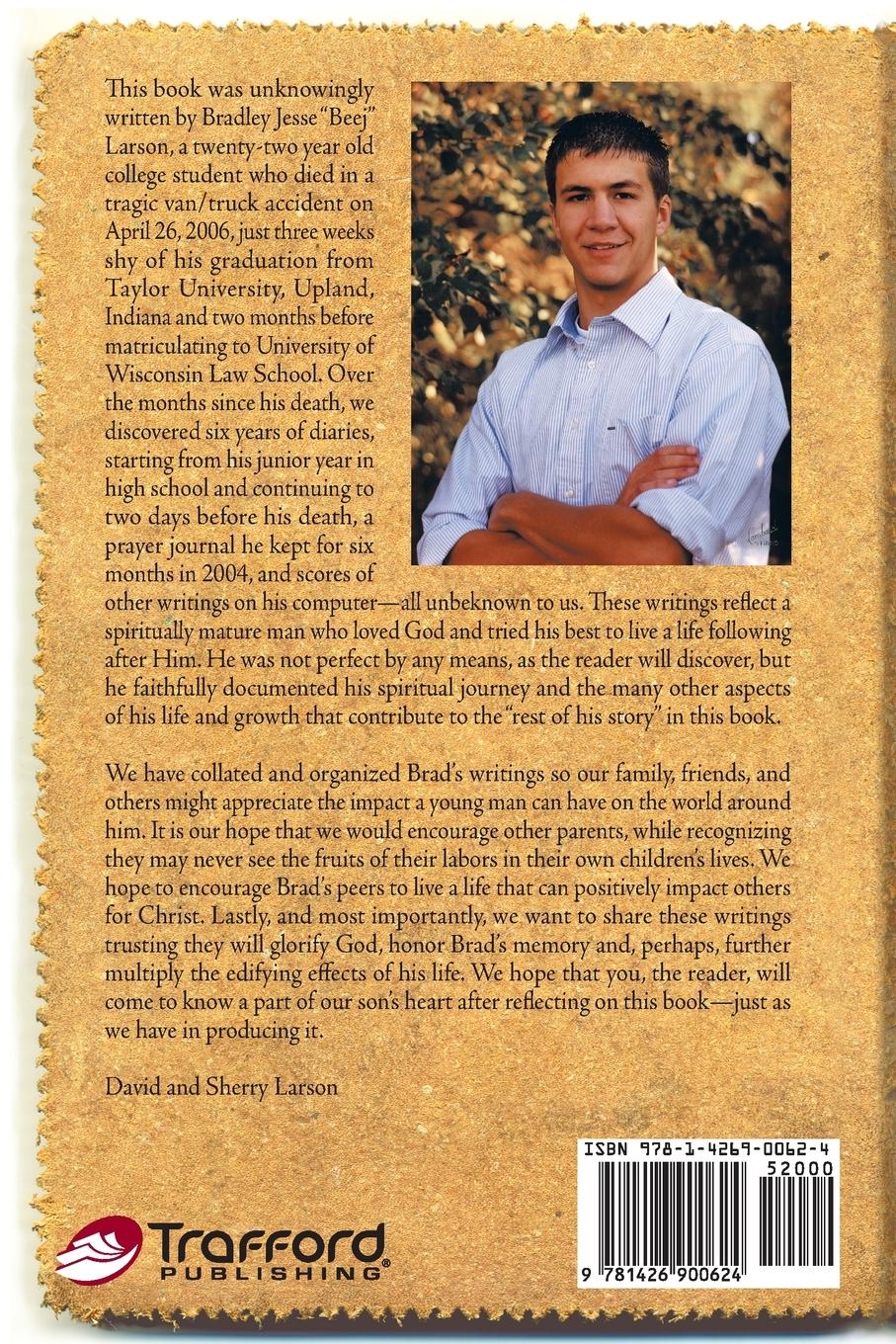 Rückseitencover Brad's Legacy