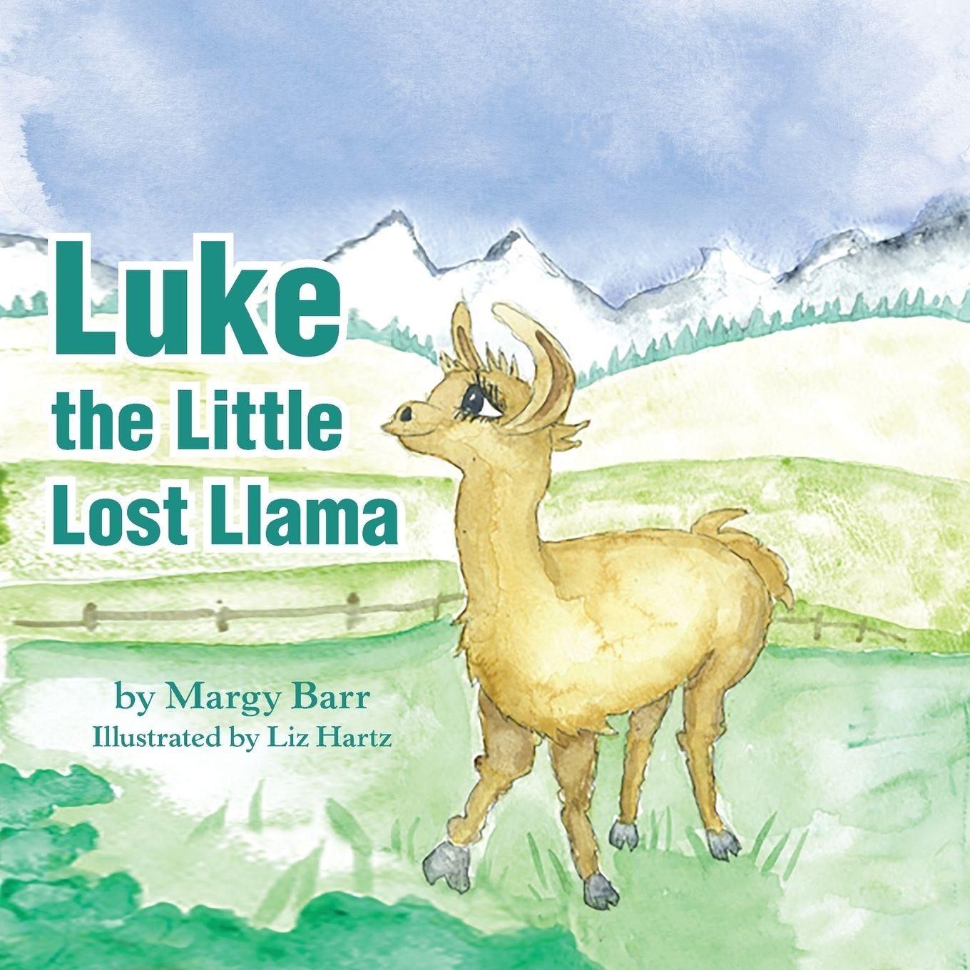 Vorderes Coverbild Luke the Little Lost Llama