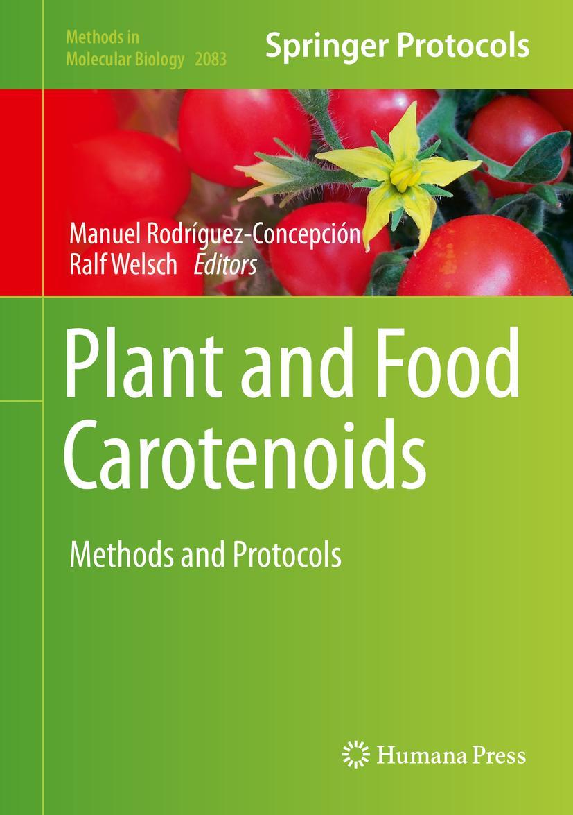 Vorderes Coverbild Plant and Food Carotenoids