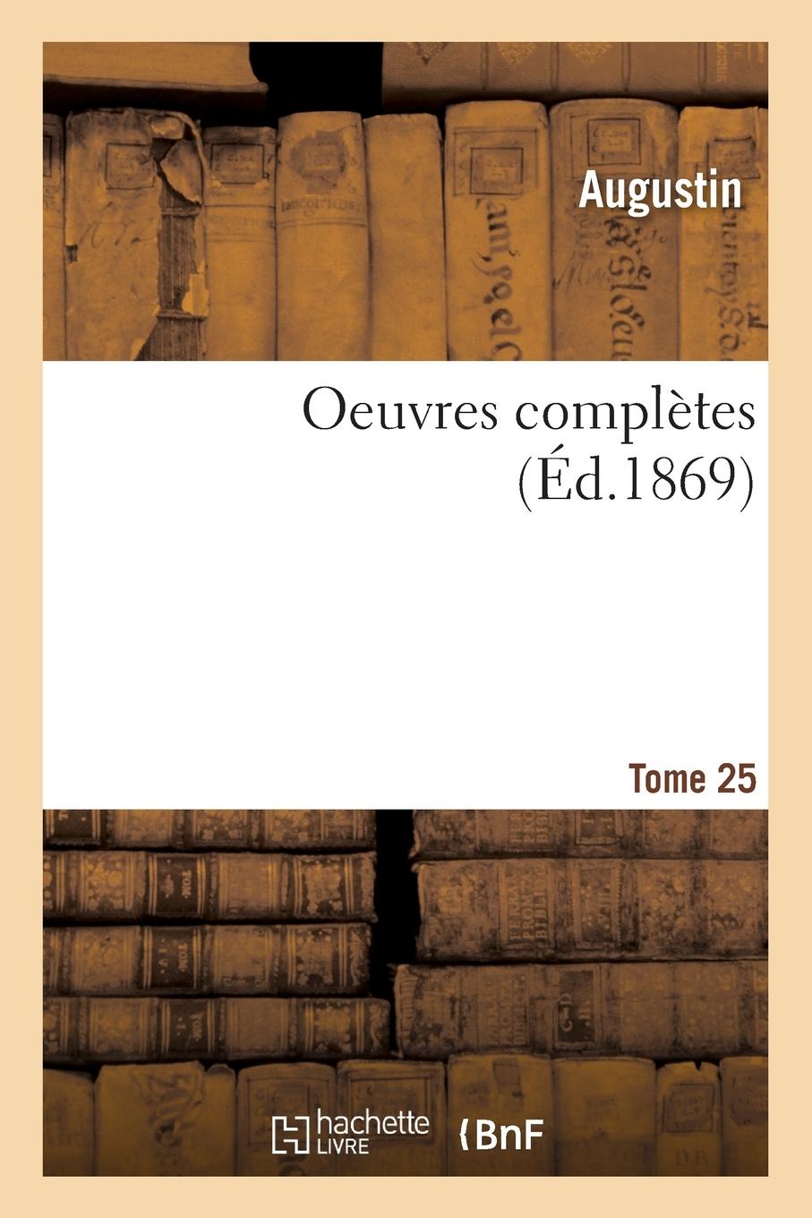 Vorderes Coverbild Oeuvres Complètes. Tome 25