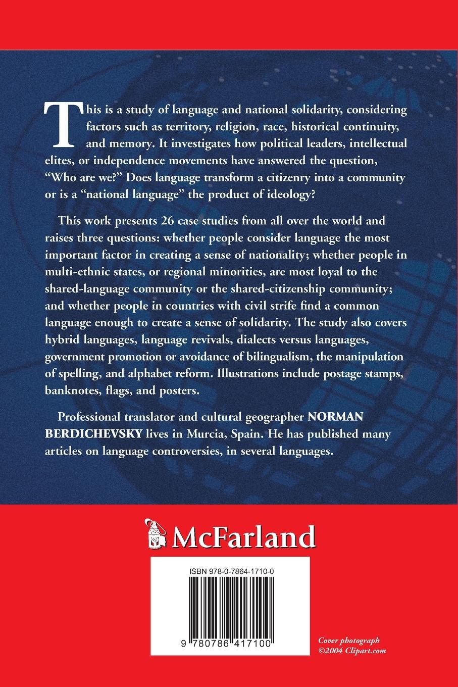 Rückseitencover Nations, Language and Citizenship