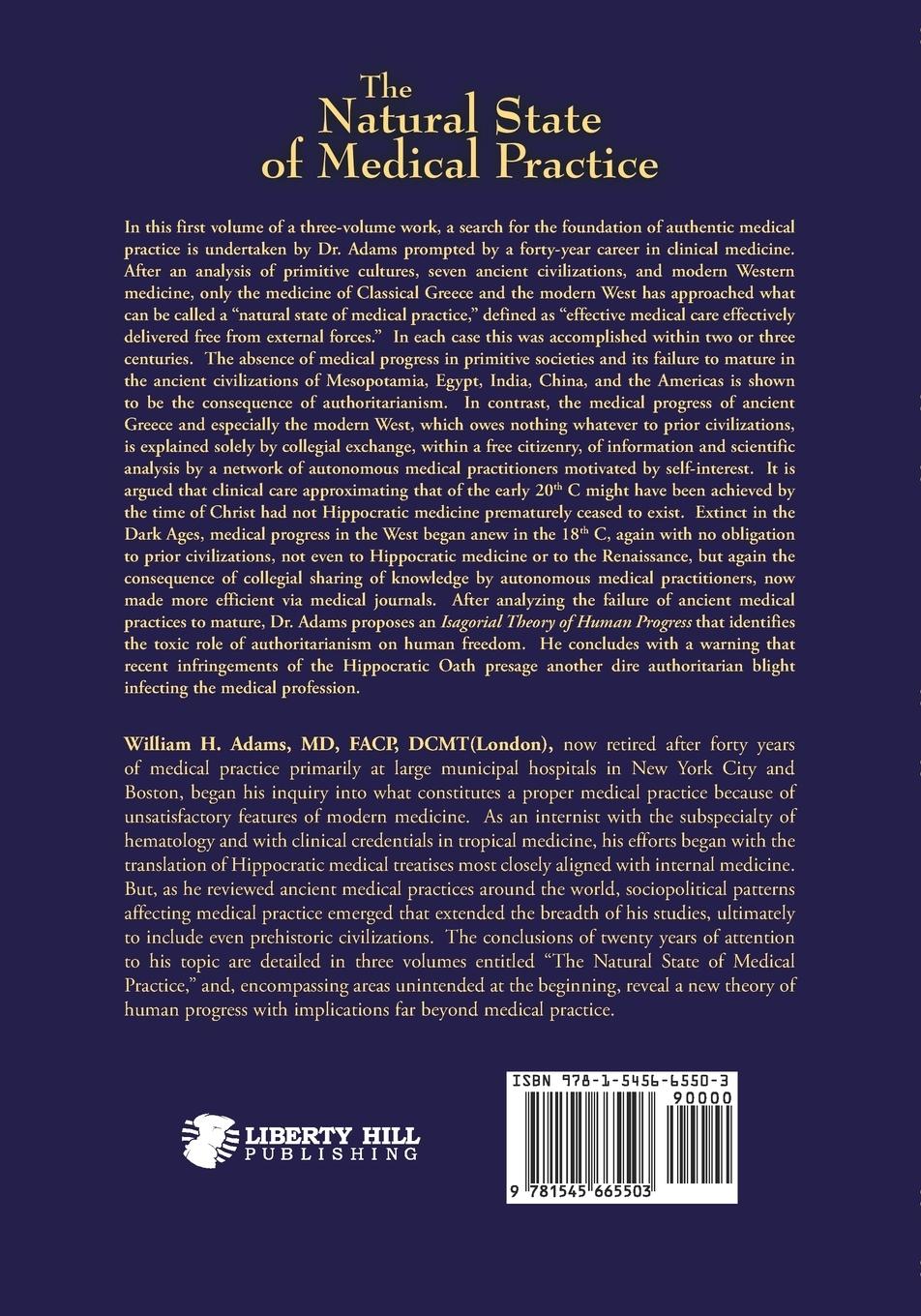 Rückseitencover The Natural State of Medical Practice