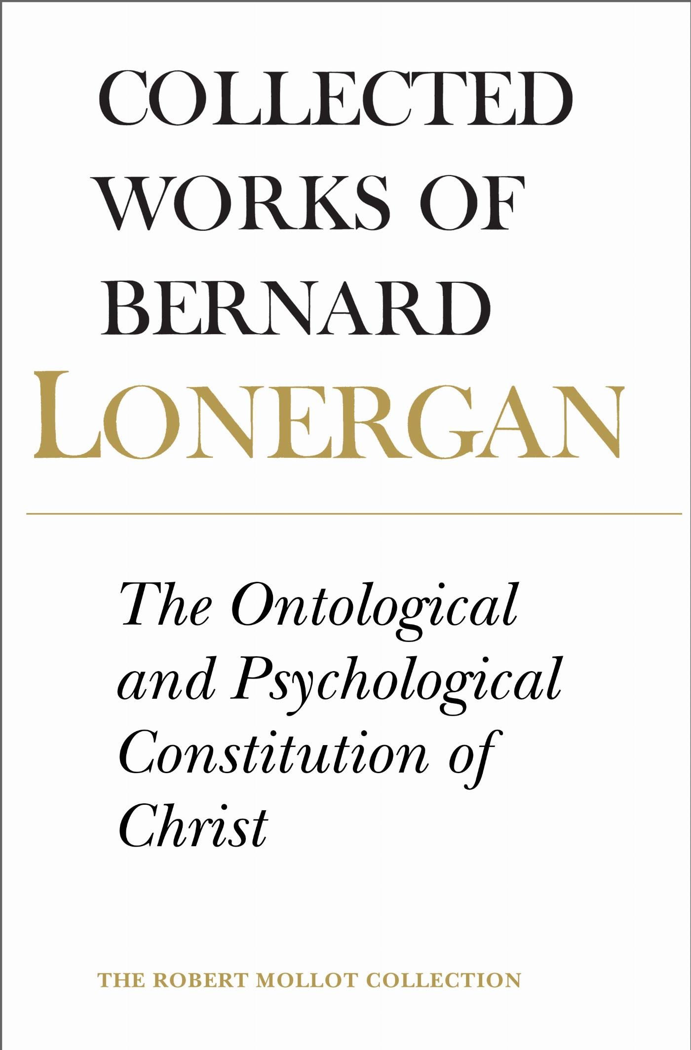 Vorderes Coverbild The Ontological and Psychological Constitution of Christ