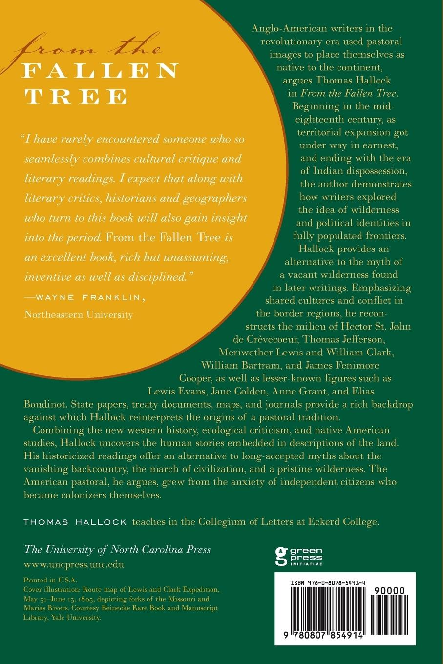 Rückseitencover From the Fallen Tree