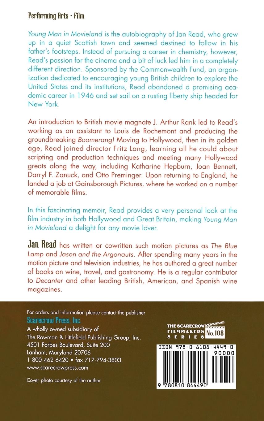 Rückseitencover Young Man in Movieland