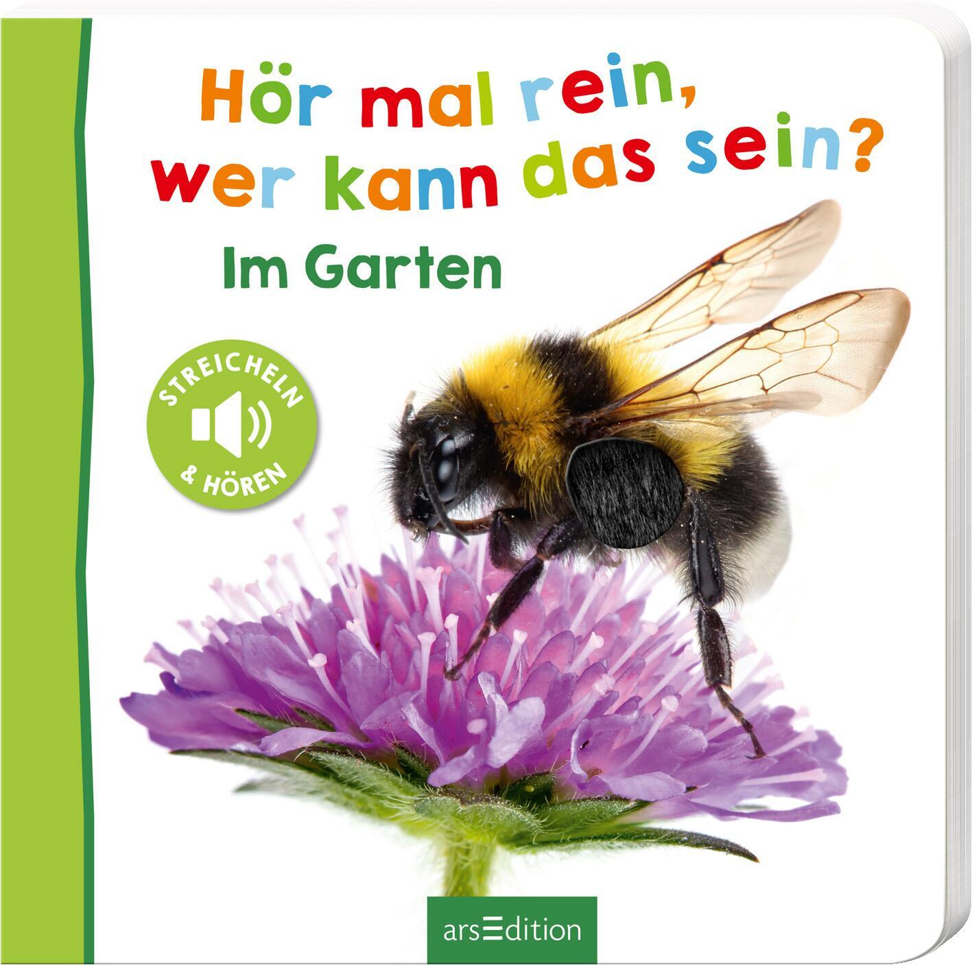 Vorderes Coverbild Hör mal rein, wer kann das sein? - Im Garten