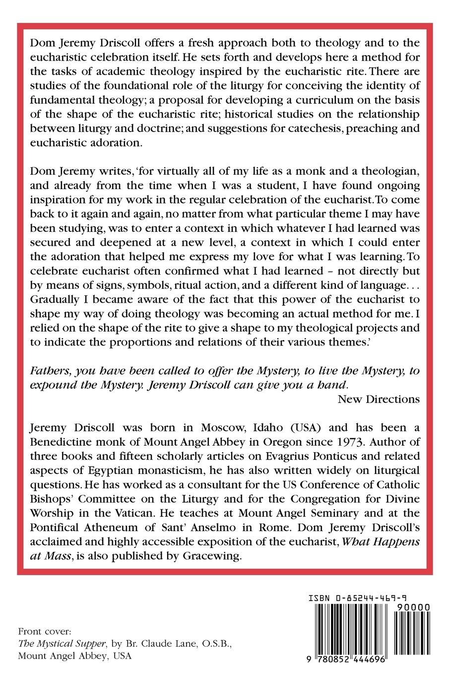 Rückseitencover Theology at the Eucharistic Table