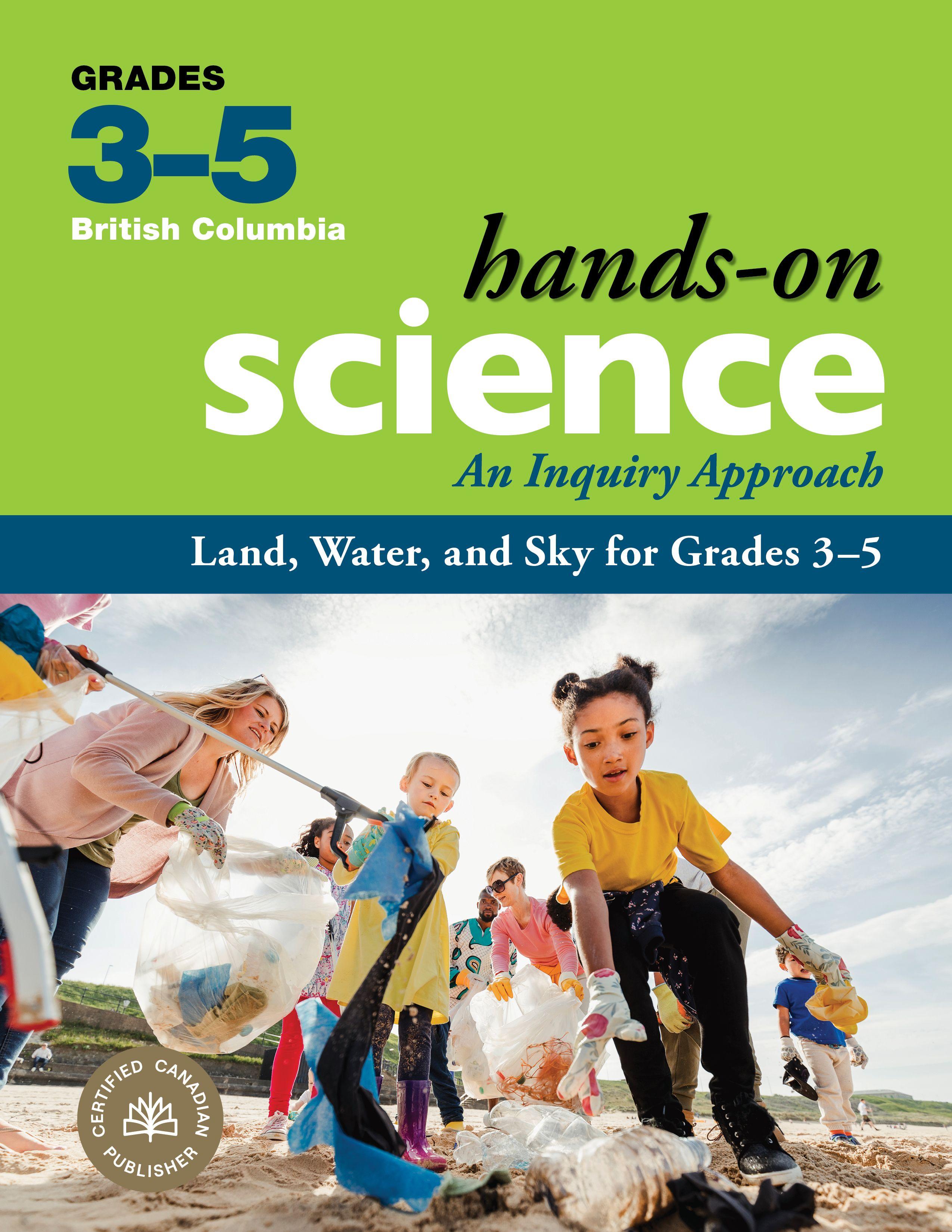 Vorderes Coverbild Land, Water, and Sky for Grades 3-5