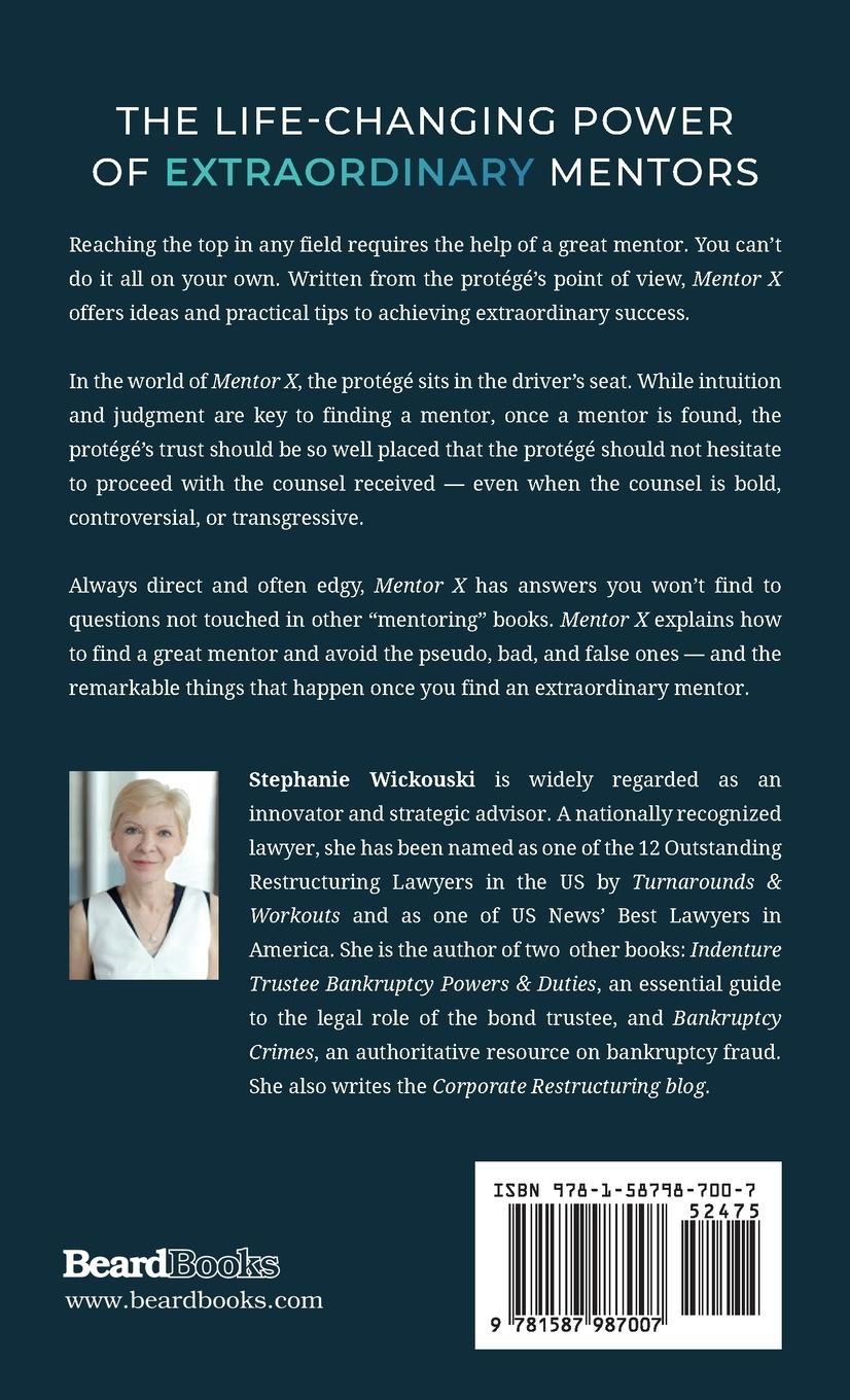 Rückseitencover Mentor X: The Life-Changing Power of Extraordinary Mentors