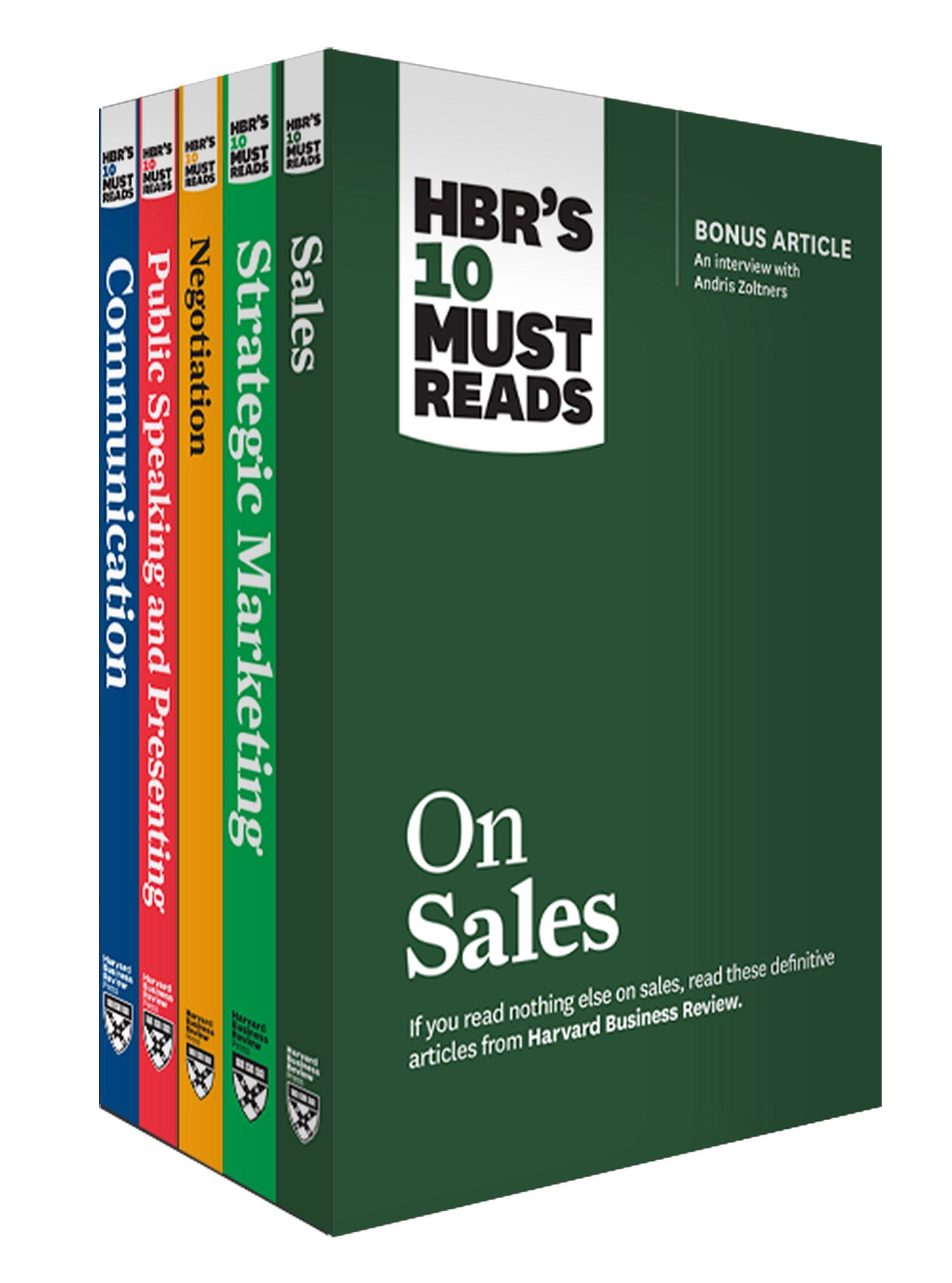 Vorderes Coverbild Hbr's 10 Must Reads for Sales and Marketing Collection (5 Books)