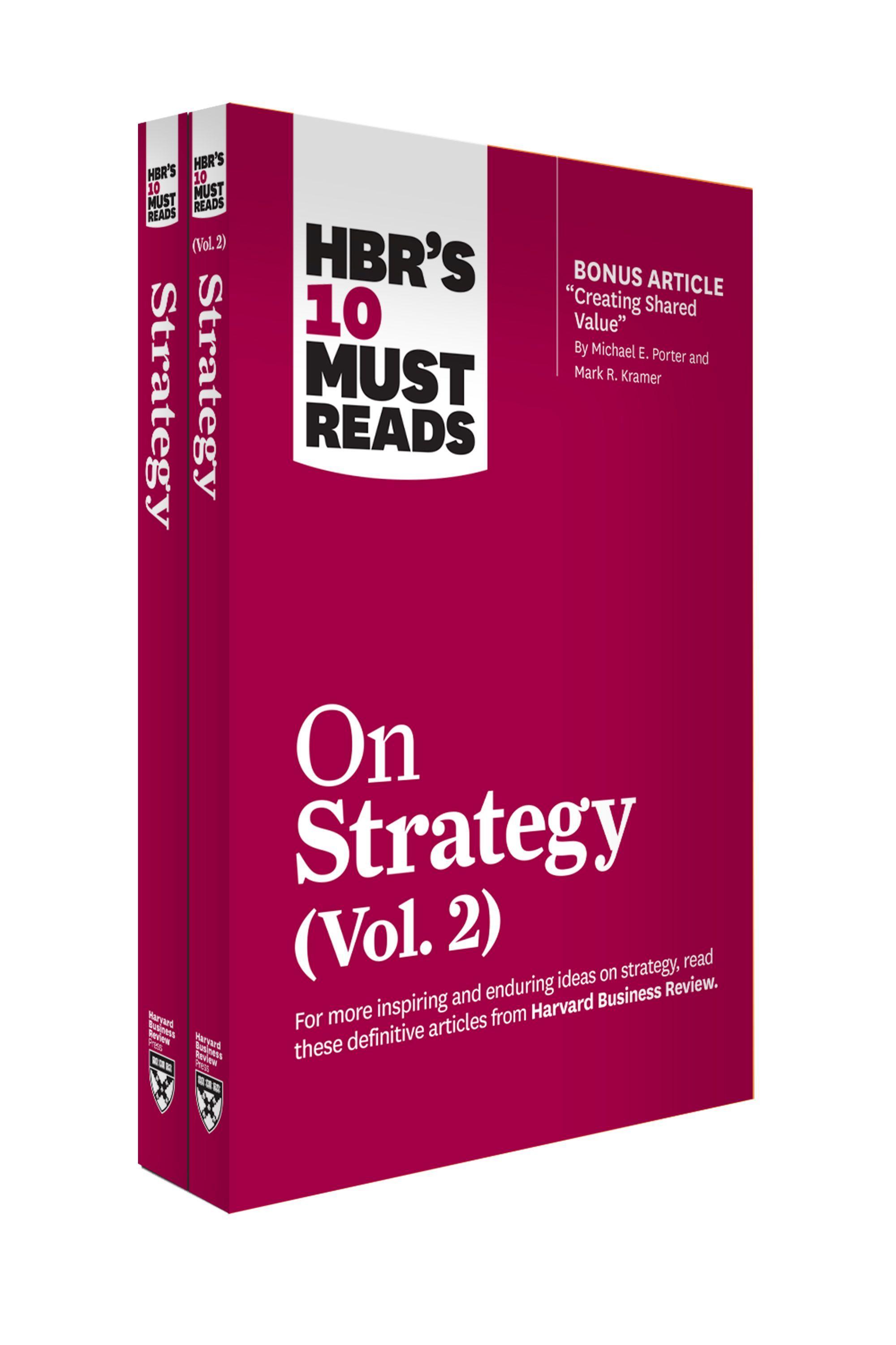 Vorderes Coverbild Hbr's 10 Must Reads on Strategy 2-Volume Collection