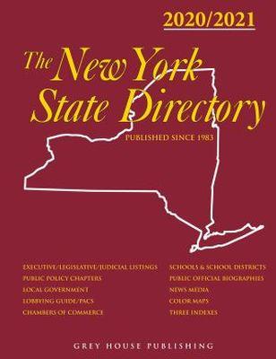 Vorderes Coverbild New York State Directory & Profiles of New York (2 Volume Set), 2020/21