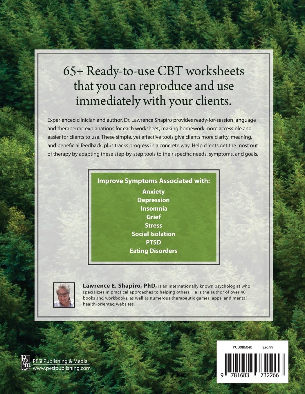 Rückseitencover Cognitive Behavioral Therapy Worksheets