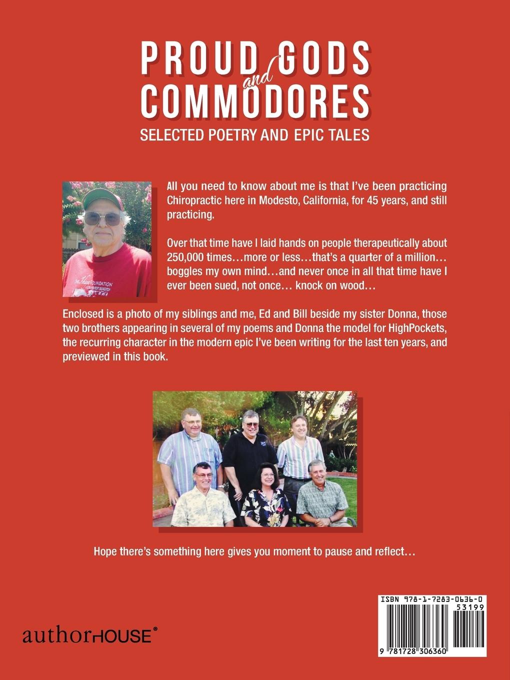 Rückseitencover Proud Gods and Commodores