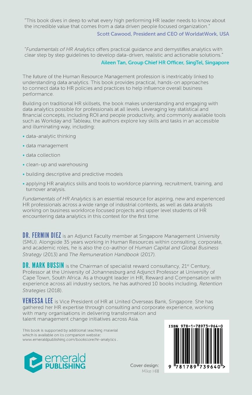 Rückseitencover Fundamentals of HR Analytics