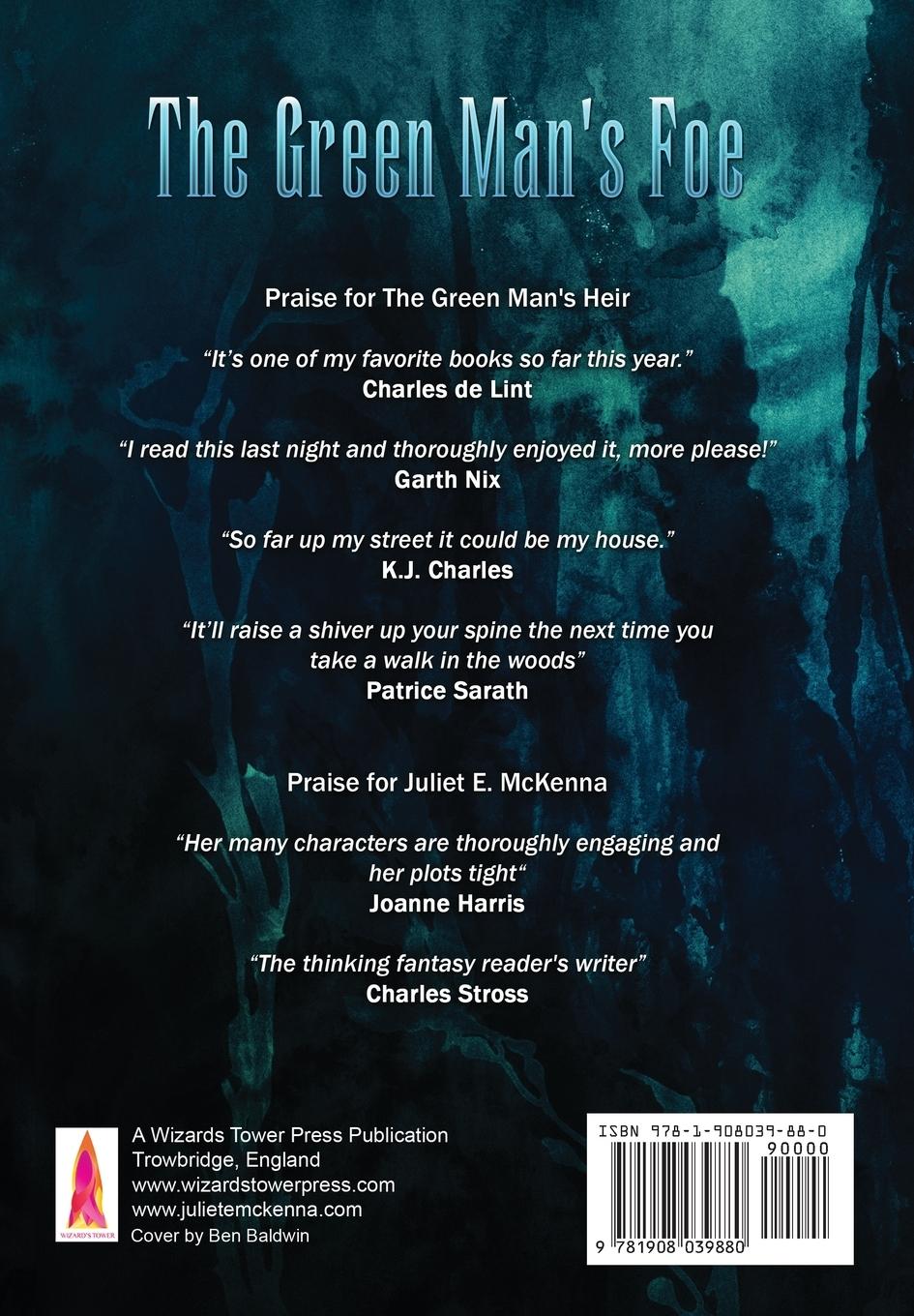 Rückseitencover The Green Man's Foe