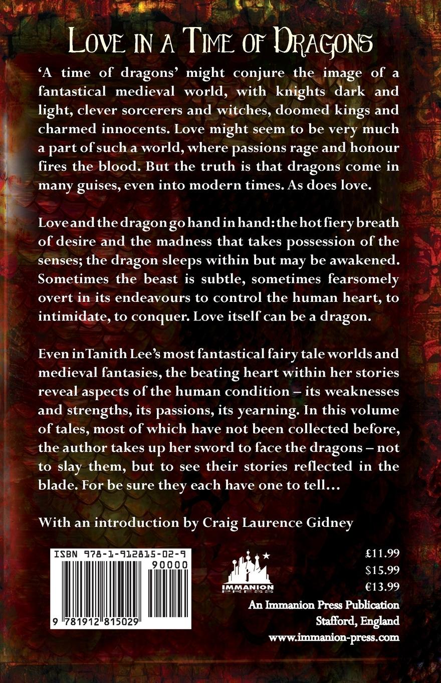 Rückseitencover Love in a Time of Dragons: and Other Rare Tales