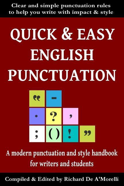 Vorderes Coverbild Quick & Easy English Punctuation