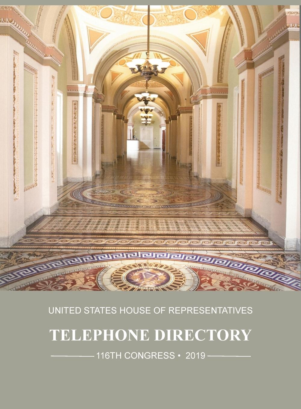 Vorderes Coverbild United States House of Representatives Telephone Directory, 2019