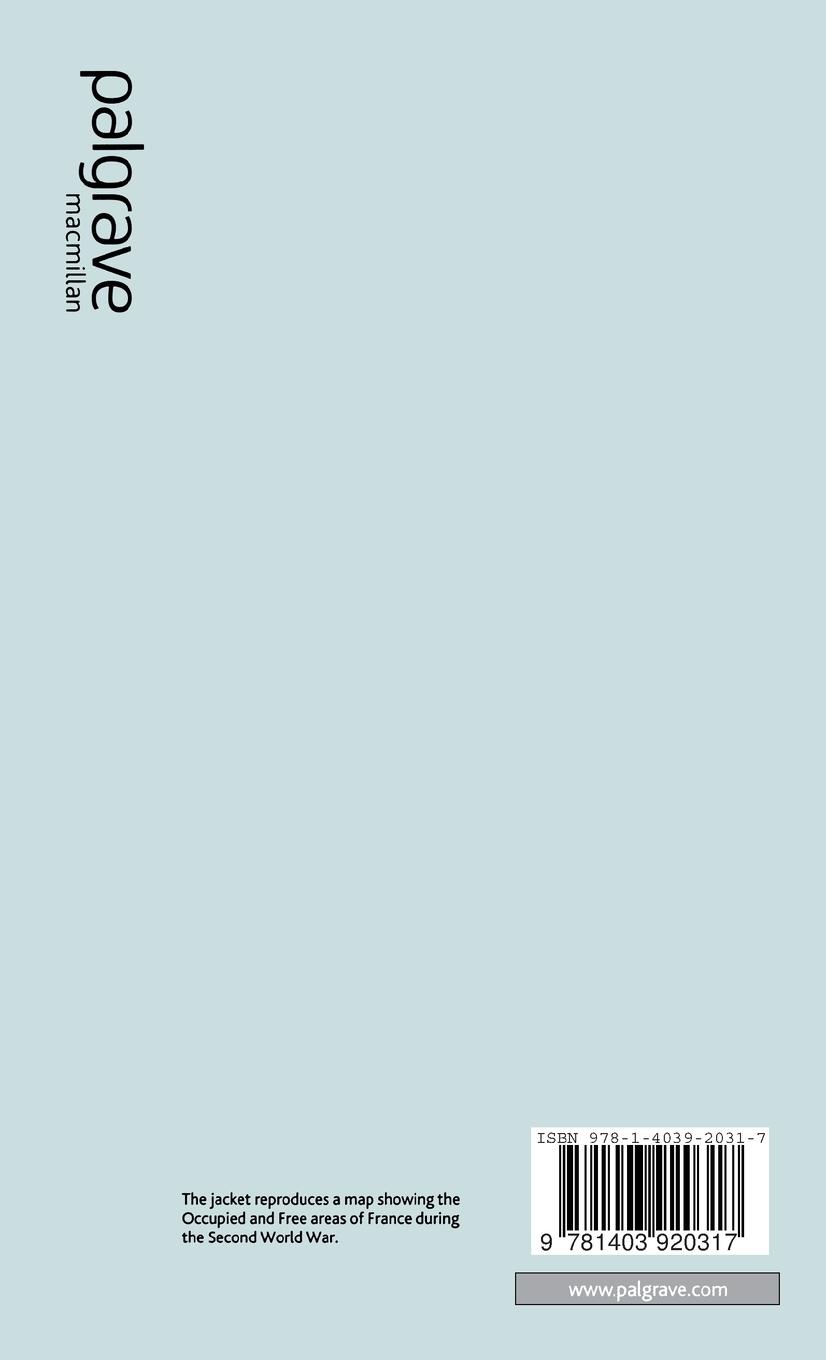 Rückseitencover Collaboration and Resistance in Occupied France