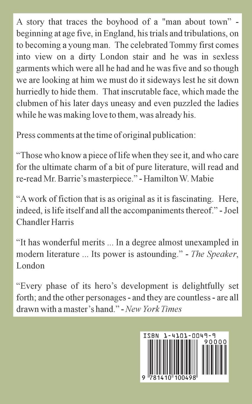 Rückseitencover Sentimental Tommy