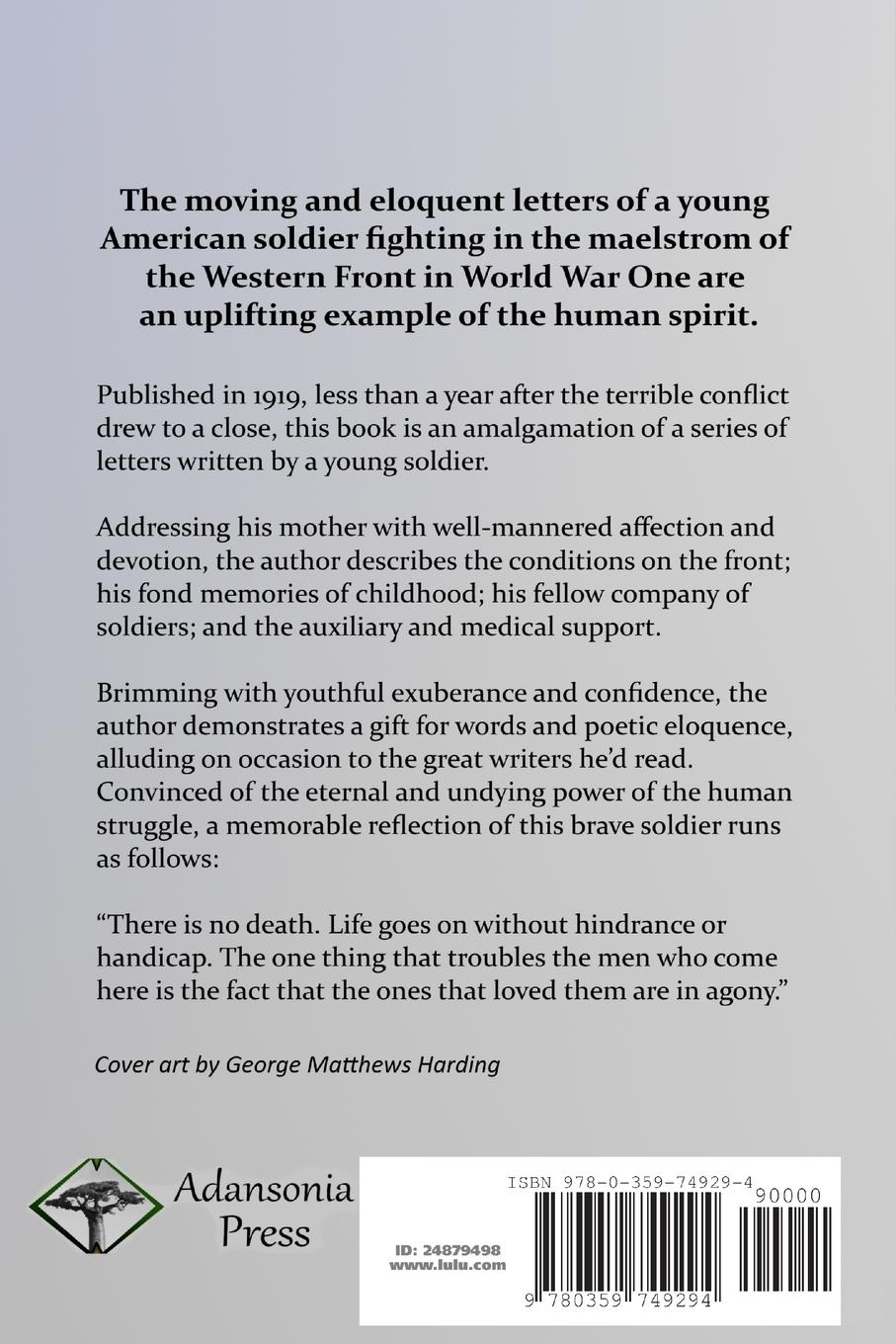 Rückseitencover Thy Son Liveth