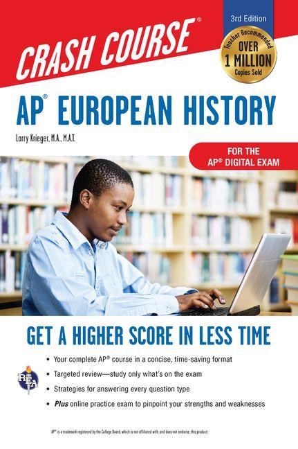 Vorderes Coverbild Ap(r) European History Crash Course, Book + Online