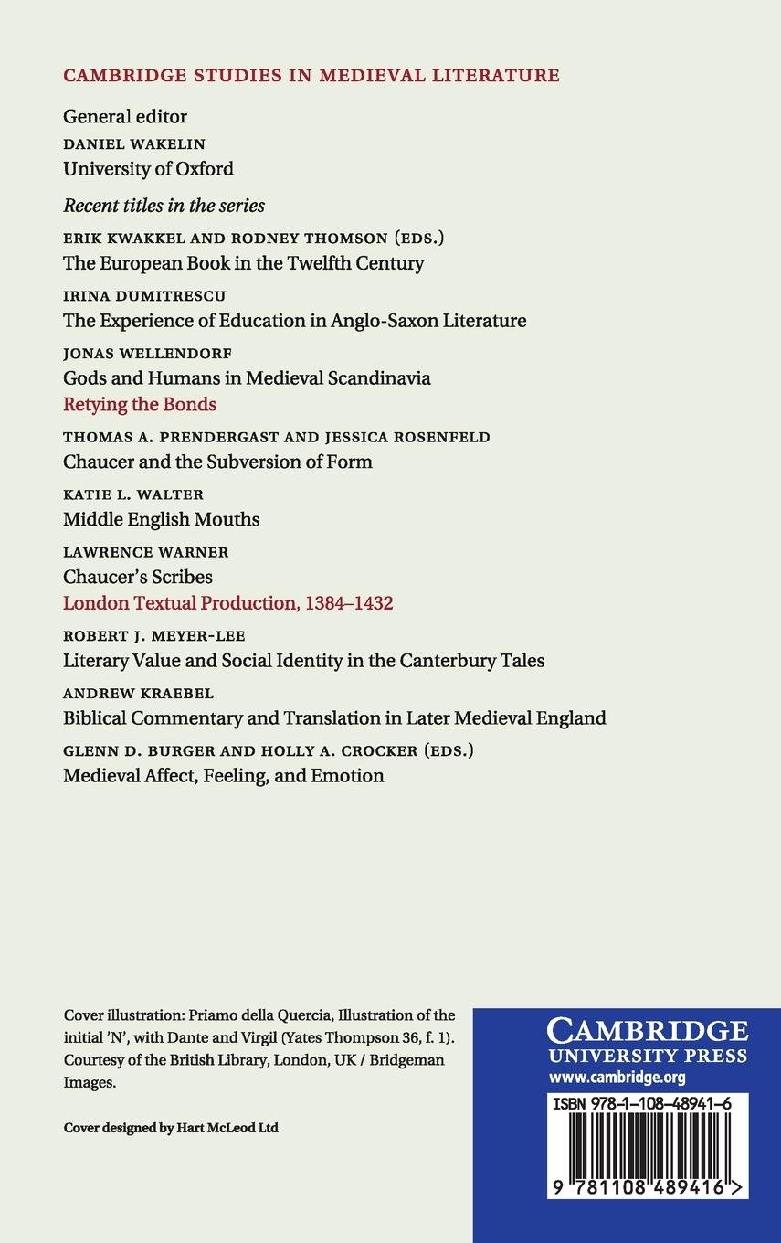 Rückseitencover Dante's Christian Ethics