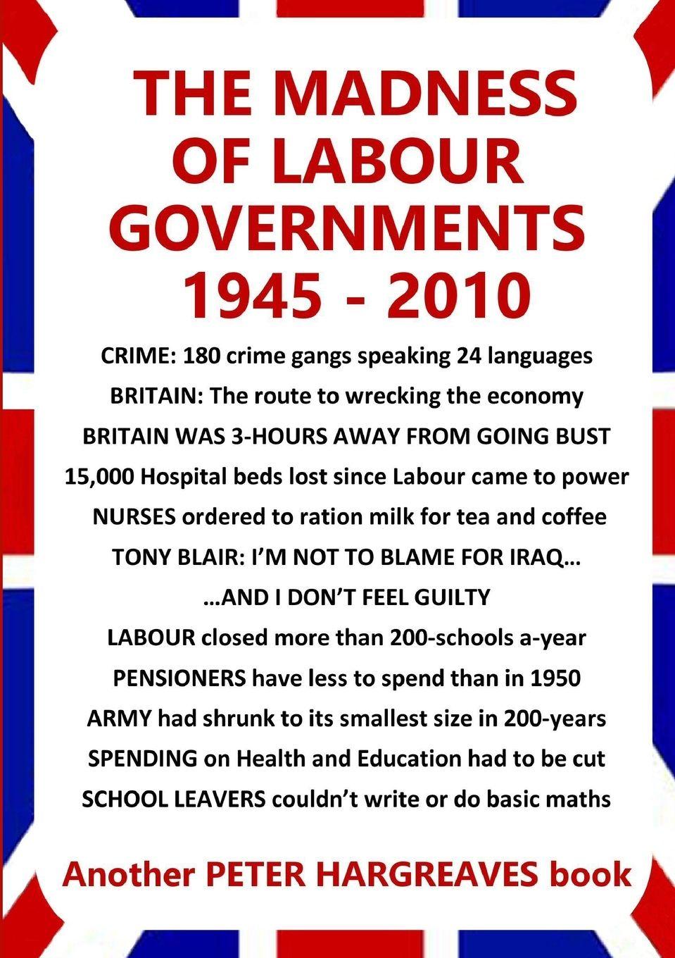 Vorderes Coverbild The Madness of Labour Governments 1945 - 2010