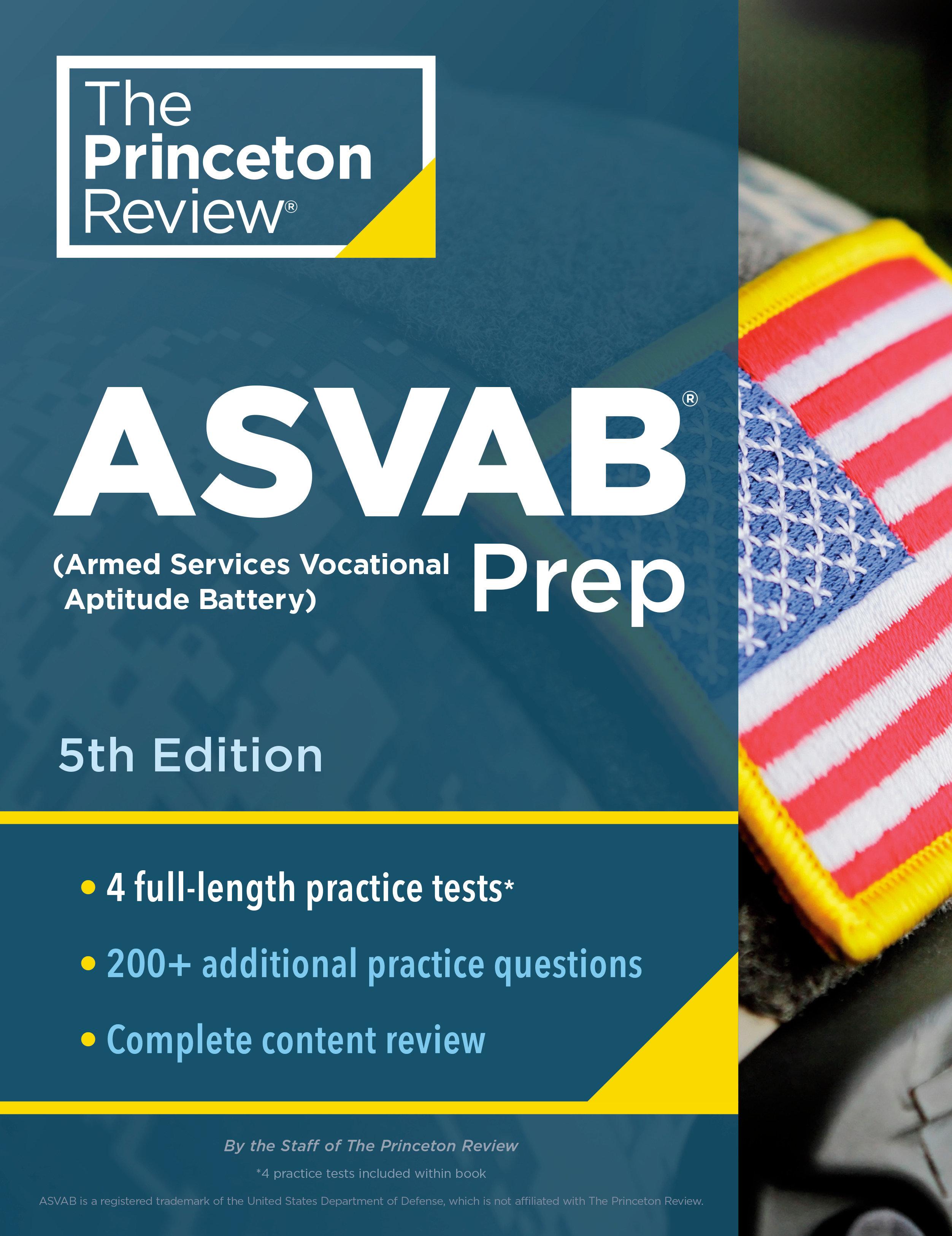 Vorderes Coverbild Princeton Review ASVAB Prep, 5th Edition