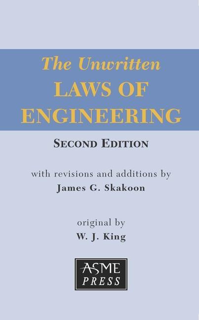 Vorderes Coverbild The Unwritten Laws of Engineering