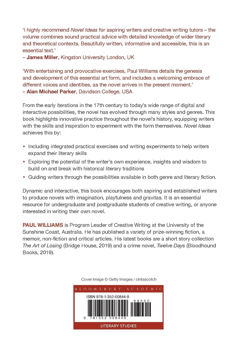 Rückseitencover Novel Ideas