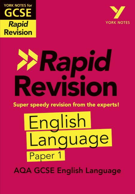 Vorderes Coverbild York Notes RAPID AQA GCSE (Revision Guide) AQA English Language Paper 1 - for 2026, 2027 exams