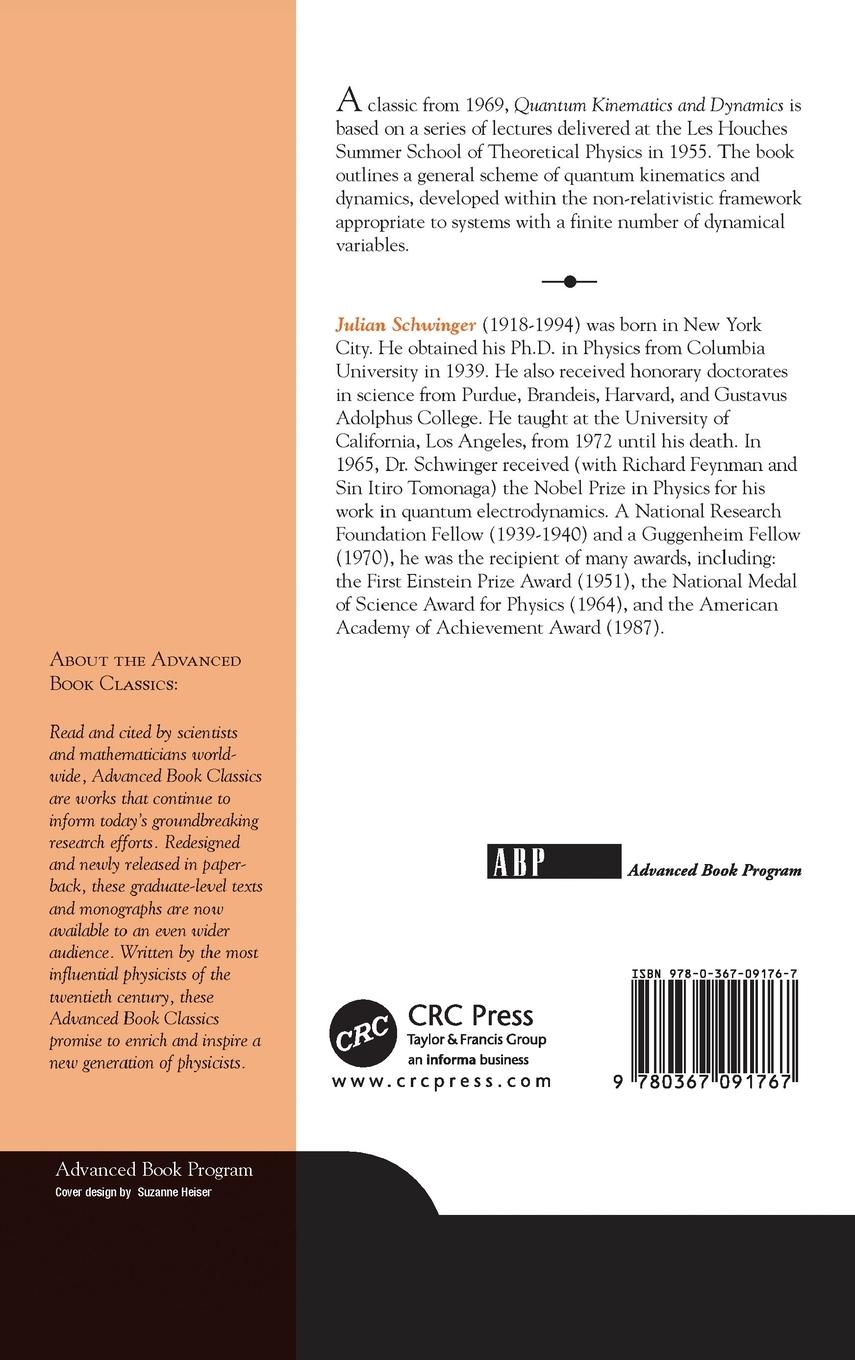 Rückseitencover Quantum Kinematics And Dynamic