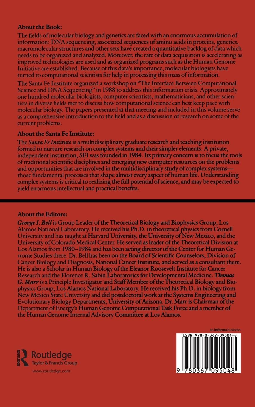 Rückseitencover Computers and DNA