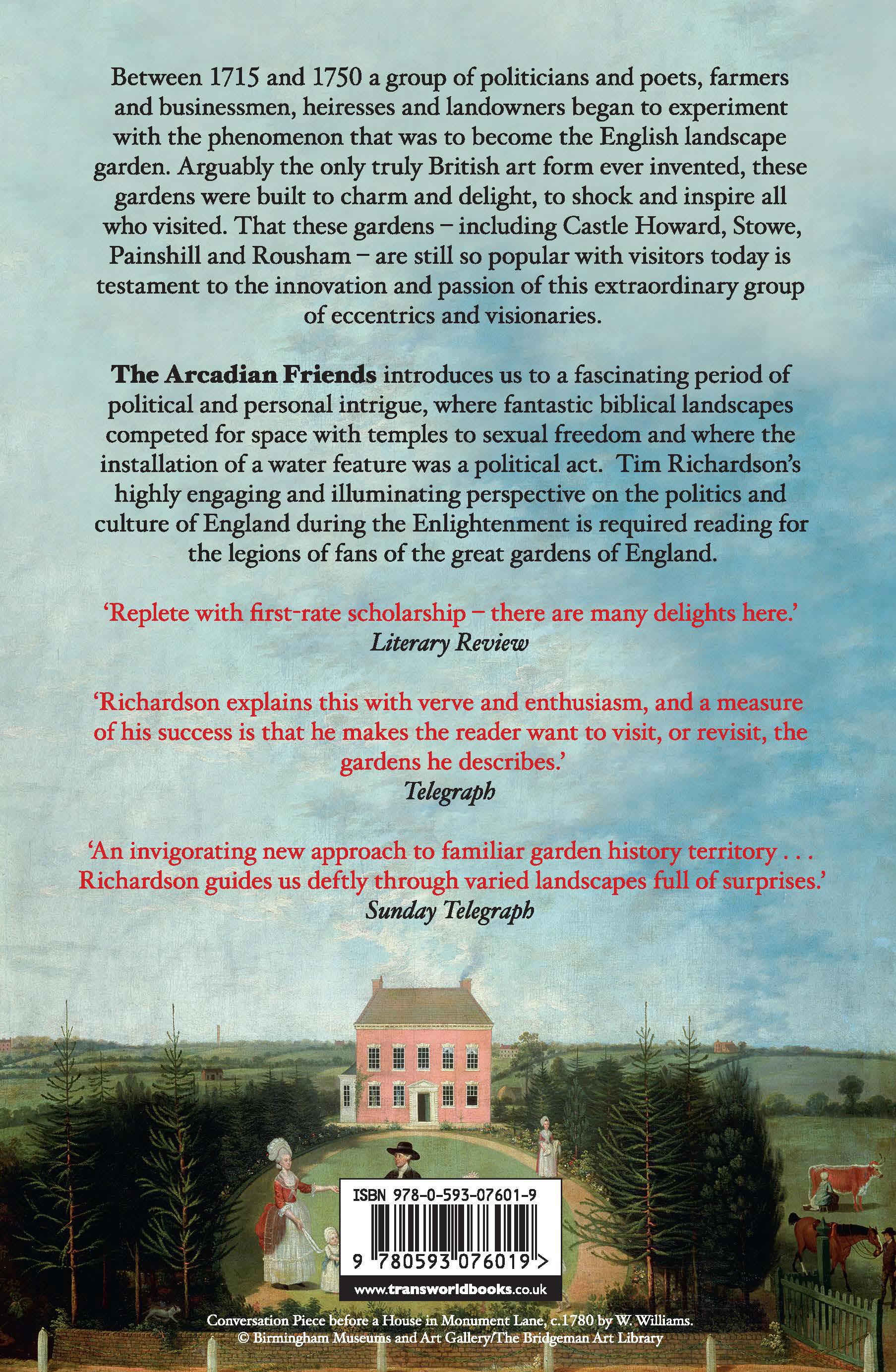 Rückseitencover The Arcadian Friends