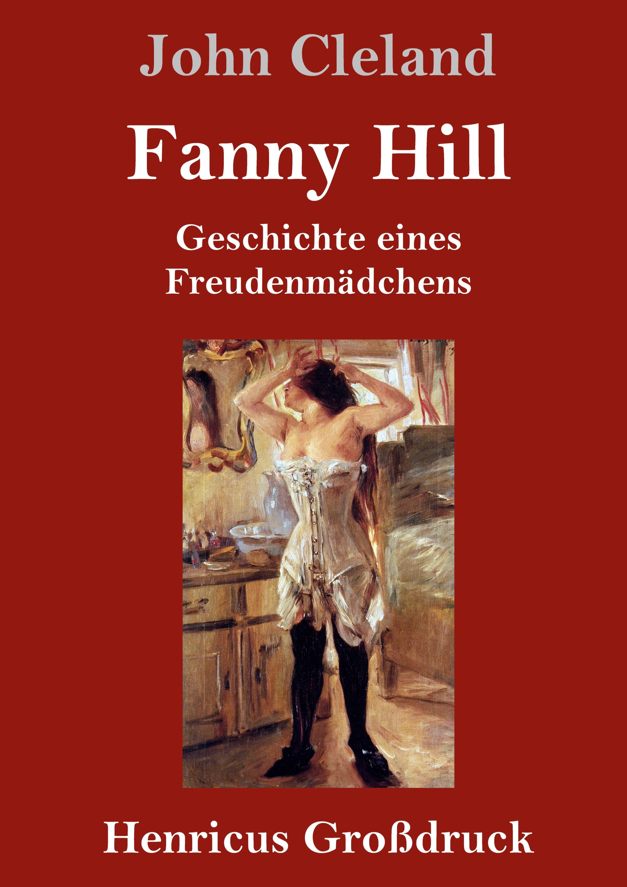 Vorderes Coverbild Fanny Hill oder Geschichte eines Freudenmädchens (Großdruck)