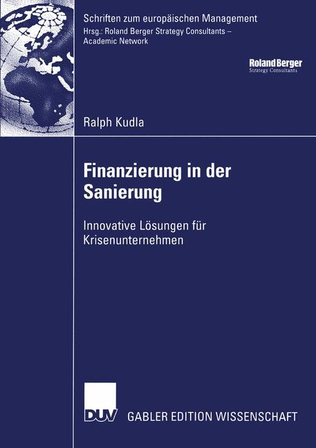 Vorderes Coverbild Finanzierung in der Sanierung