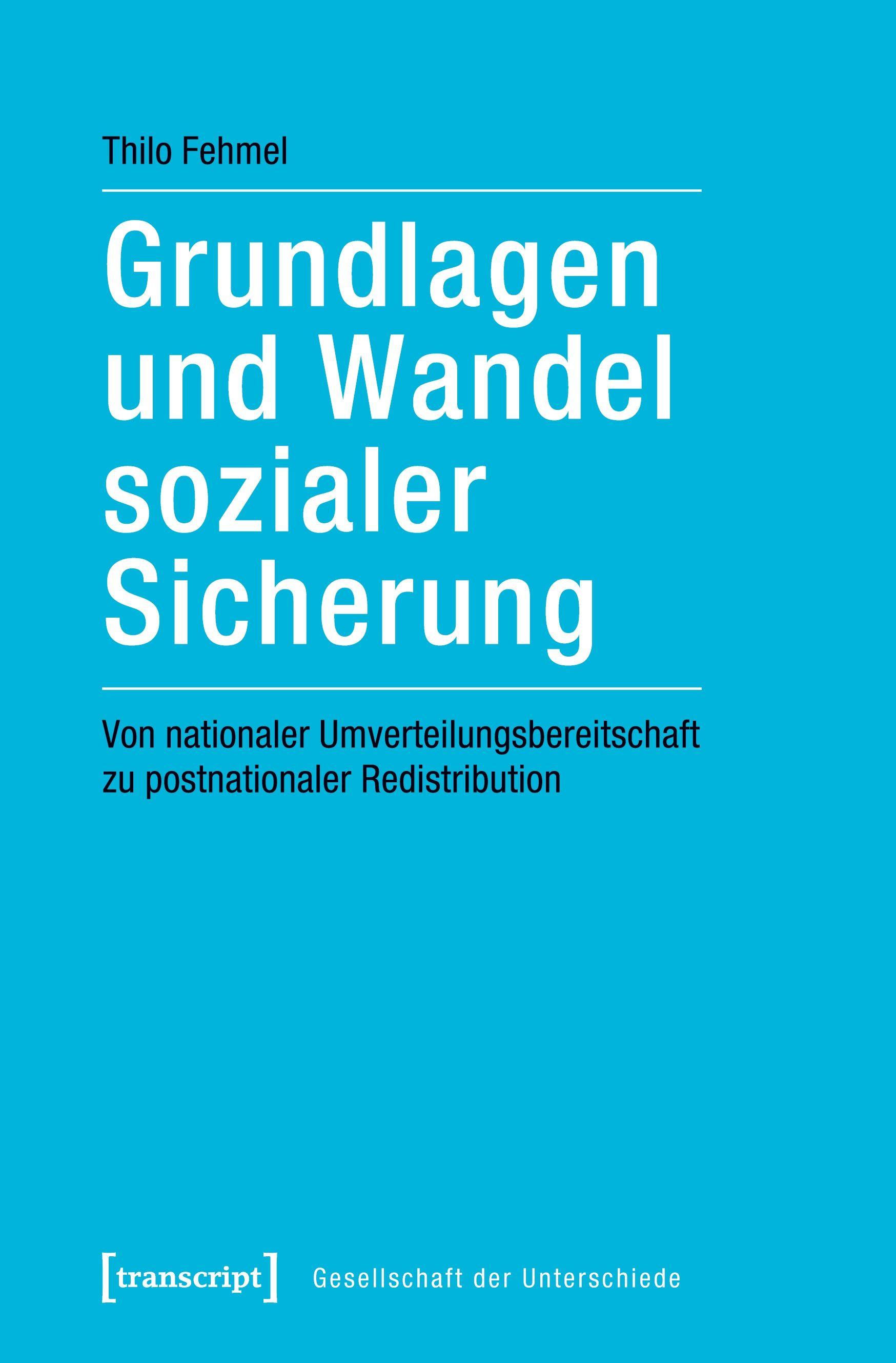 Vorderes Coverbild Grundlagen und Wandel sozialer Sicherung