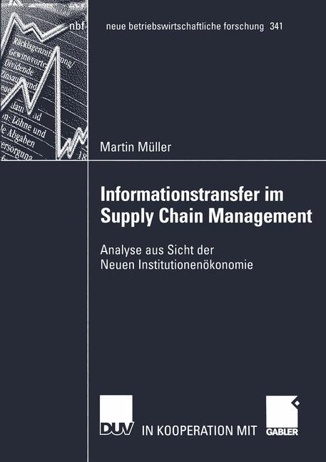 Vorderes Coverbild Informationstransfer im Supply Chain Management