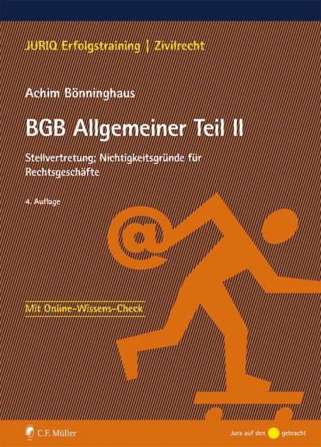 Vorderes Coverbild BGB Allgemeiner Teil II