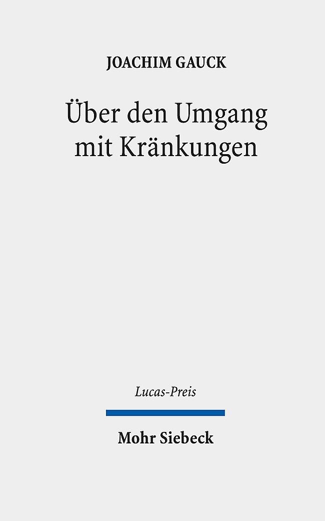 Vorderes Coverbild Über den Umgang mit Kränkungen