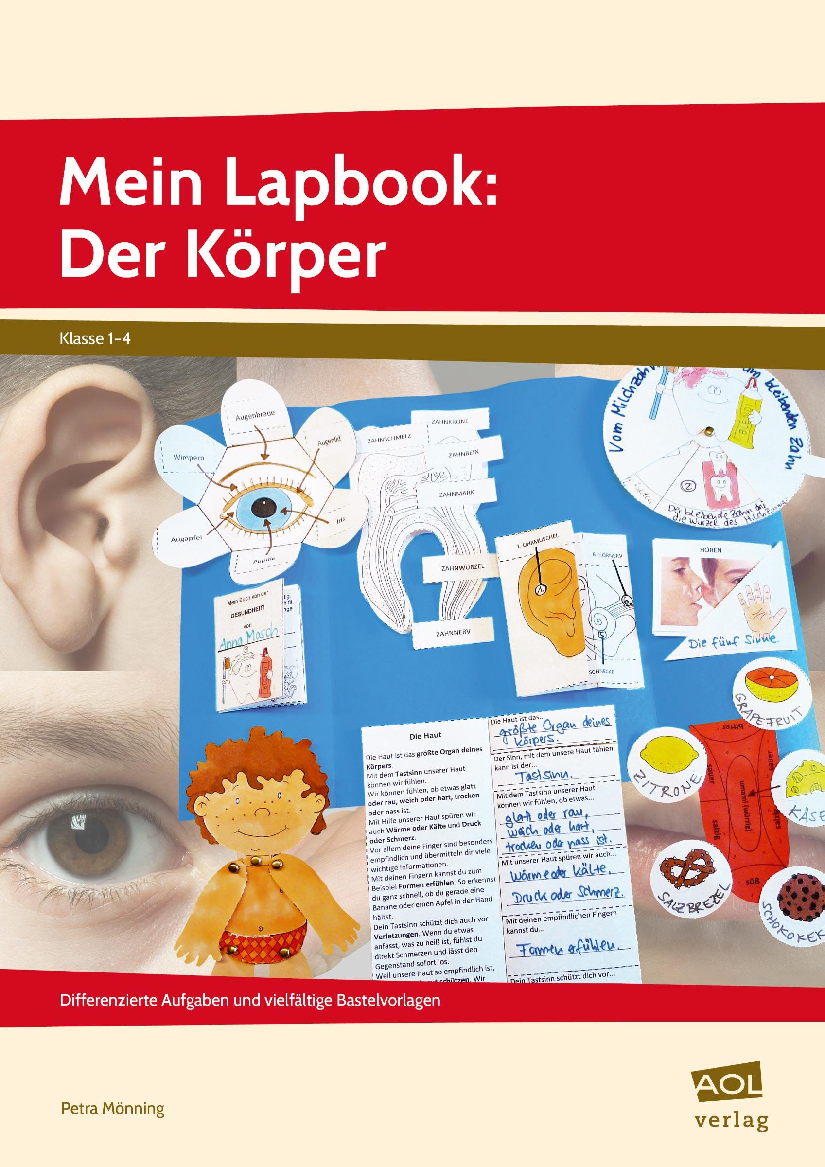 Vorderes Coverbild Mein Lapbook: Der Körper