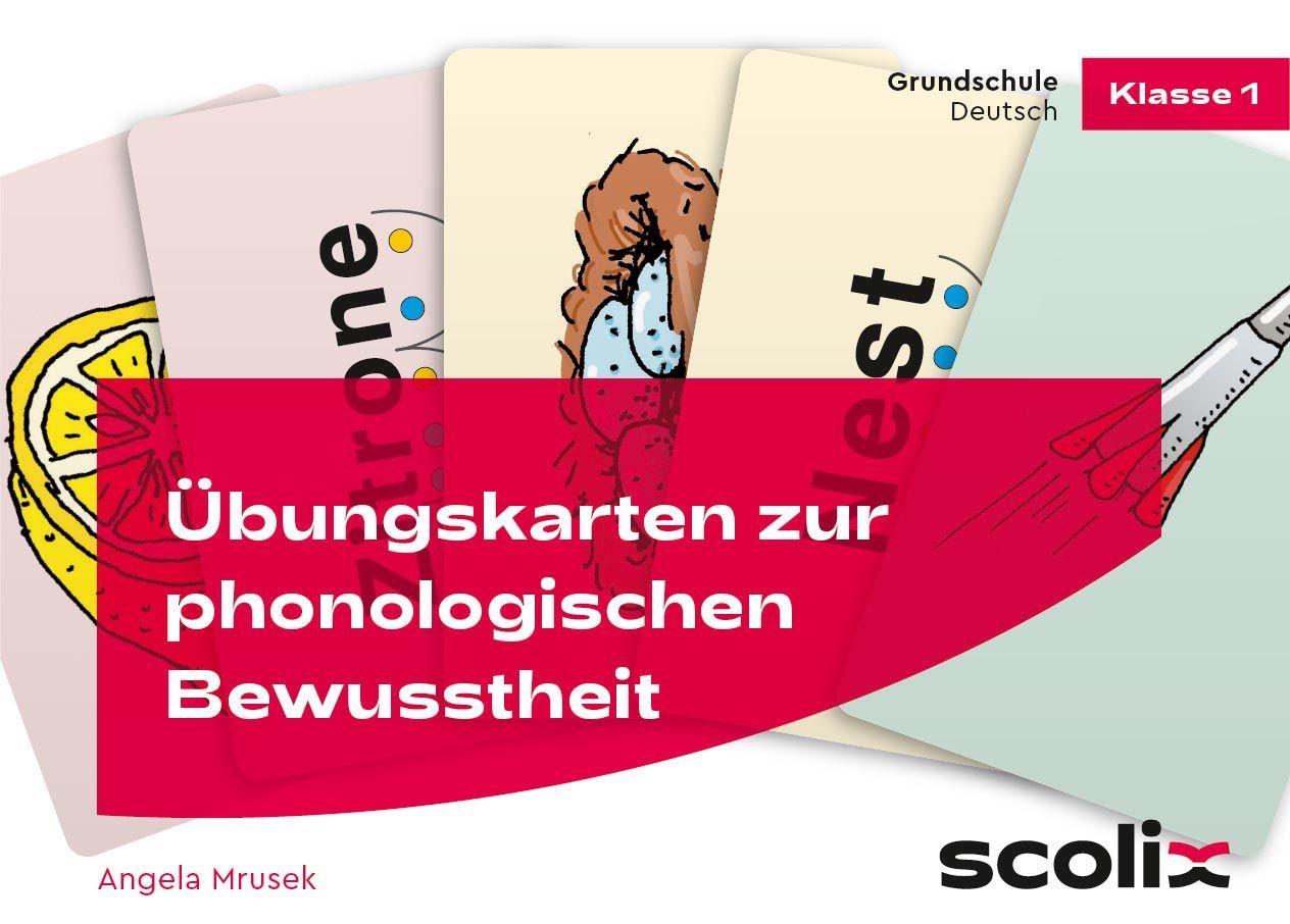 Vorderes Coverbild Übungskarten zur phonologischen Bewusstheit
