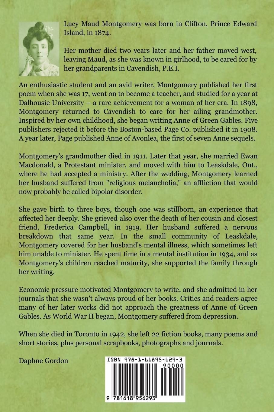 Rückseitencover Chronicles of Avonlea