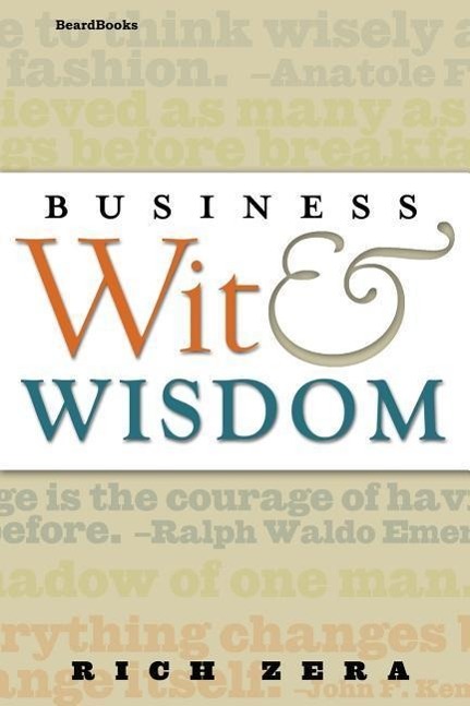 Vorderes Coverbild Business Wit & Wisdom