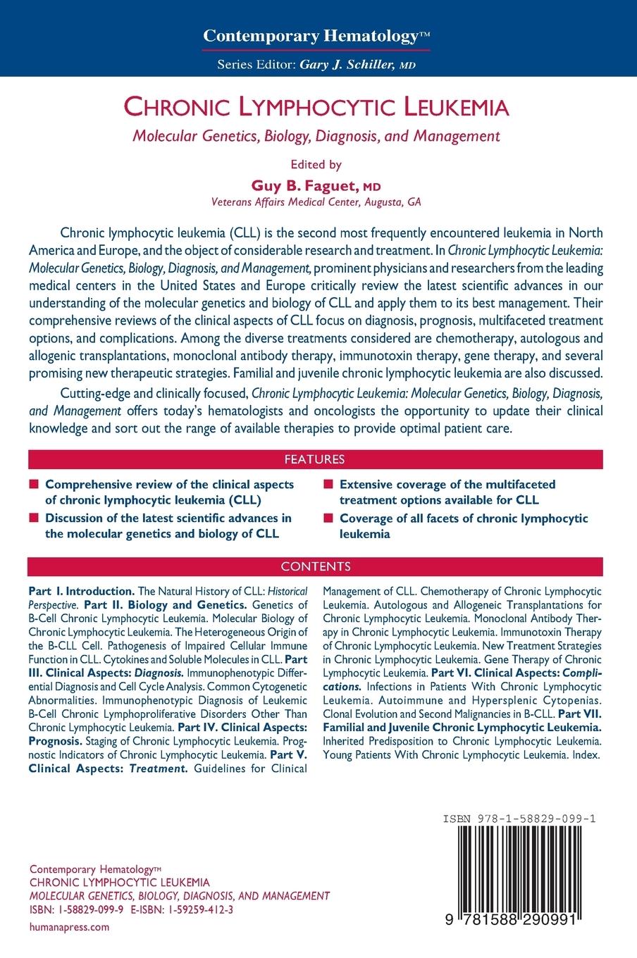 Rückseitencover Chronic Lymphocytic Leukemia