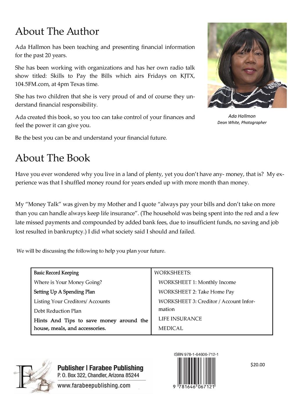 Rückseitencover Ada's Eye Opener