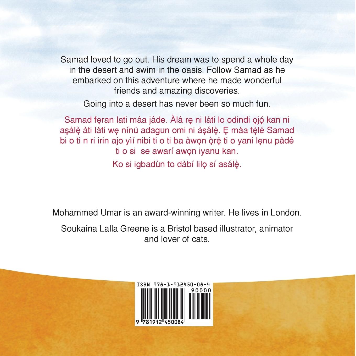 Rückseitencover Samad in the Desert